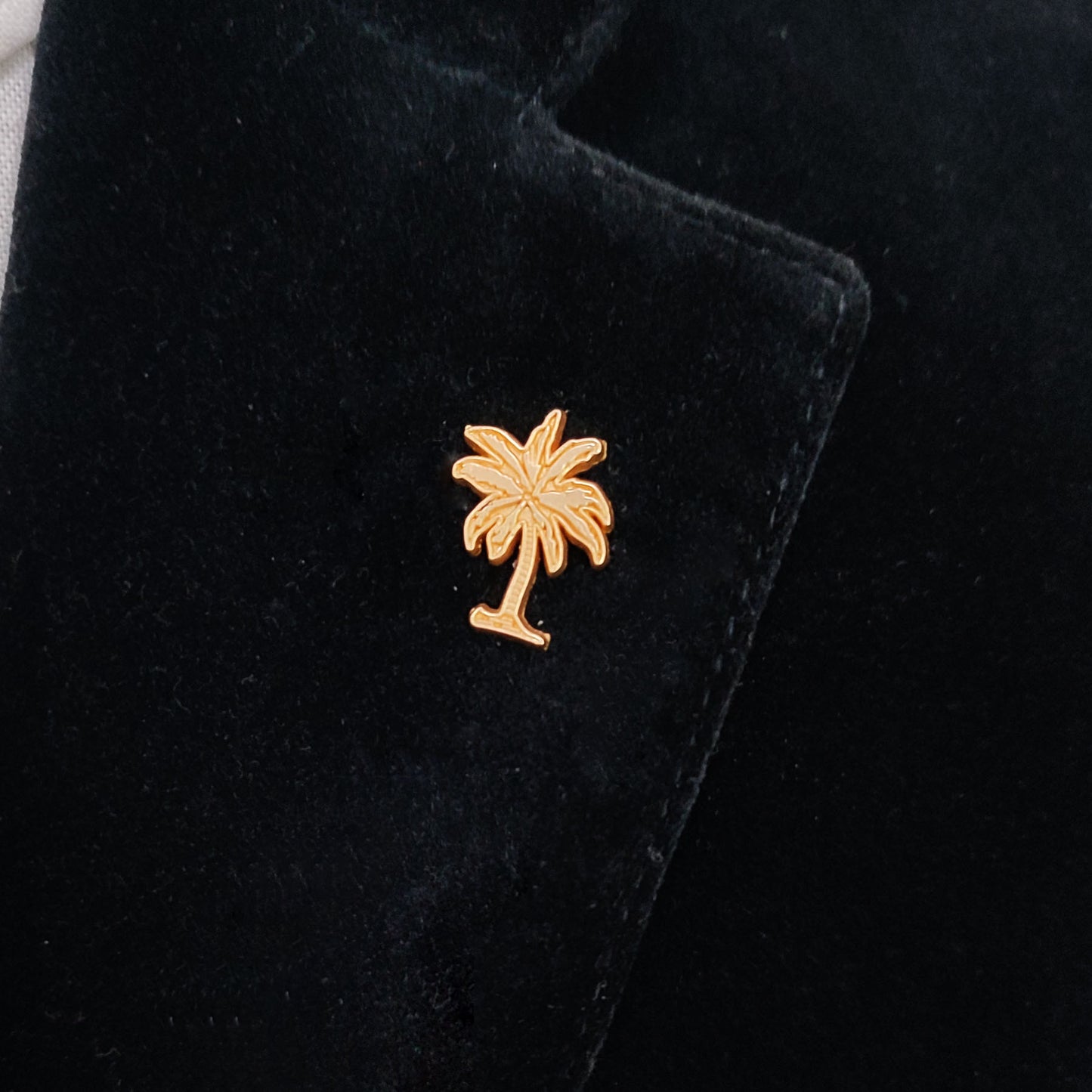 Golden palm tree