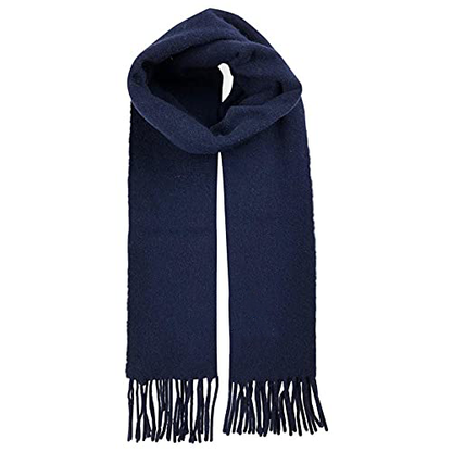 Blue Wool Blended Muffler