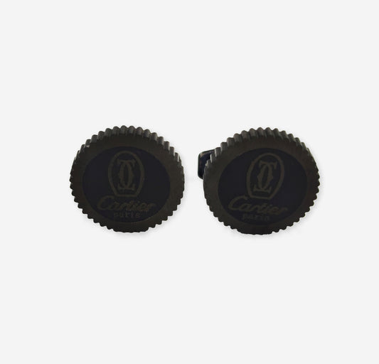 Black Armani Cufflinks