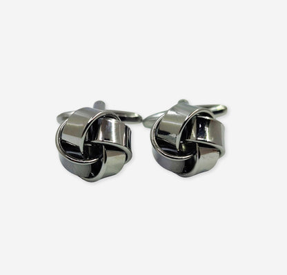 Silver Knot Cufflinks