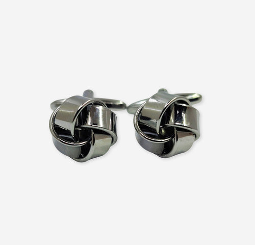 Silver Knot Cufflinks