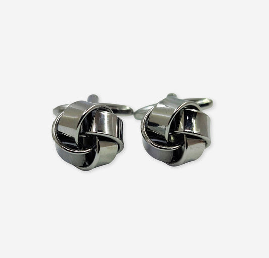 Silver Knot Cufflinks