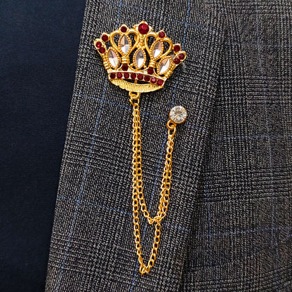Golden crown chain