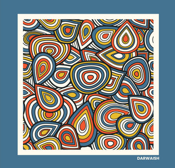 Cerulean Ripple- Premium Silk Pocket square