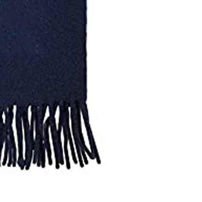 Blue Wool Blended Muffler