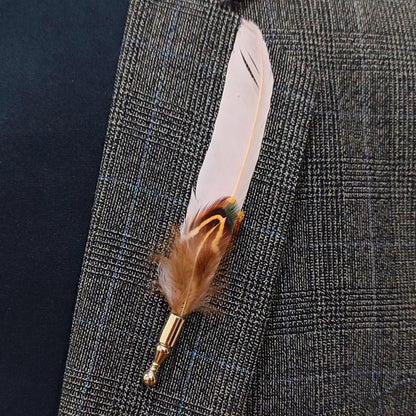 White Feather Pin