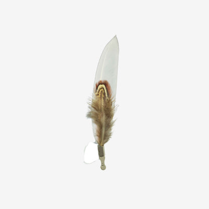 White Feather Pin