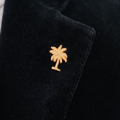 Golden palm tree