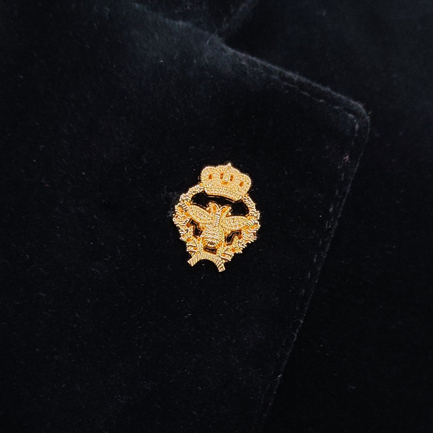 Golden crown bee