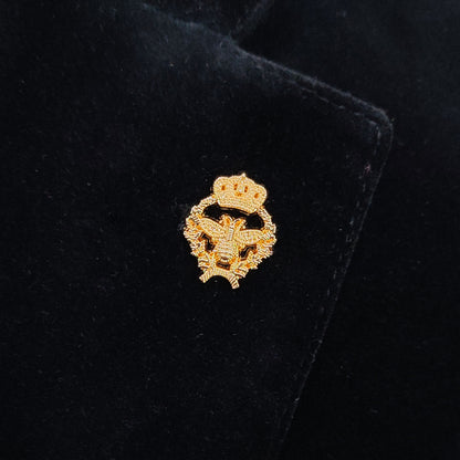 Golden crown bee