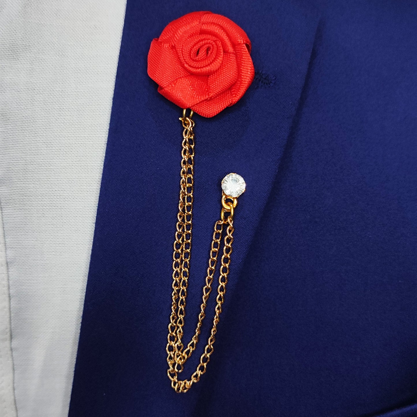 Red chain Flower