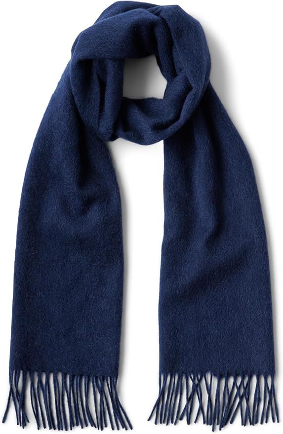 Blue Wool Blended Muffler