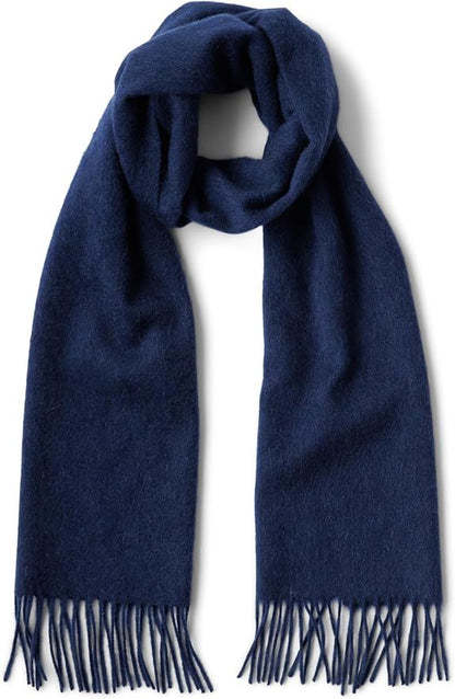Blue Wool Blended Muffler