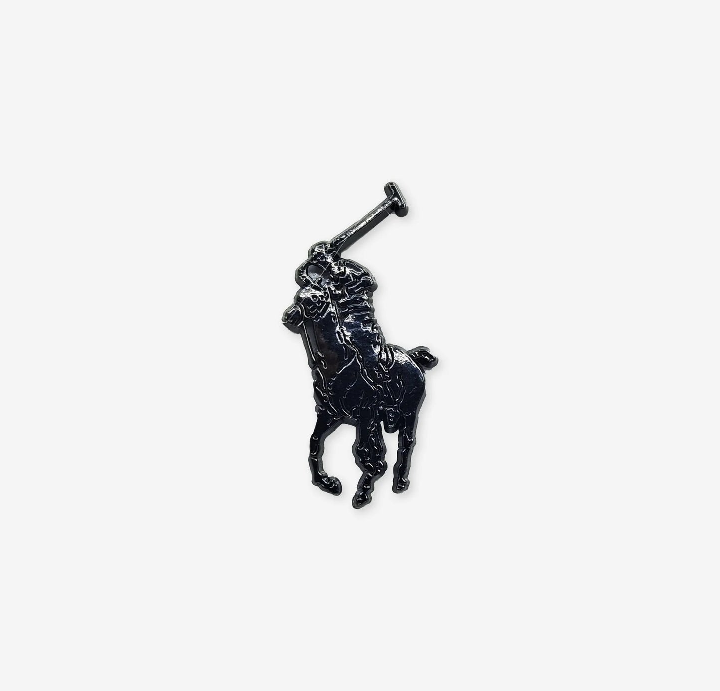 Black Polo  Horse