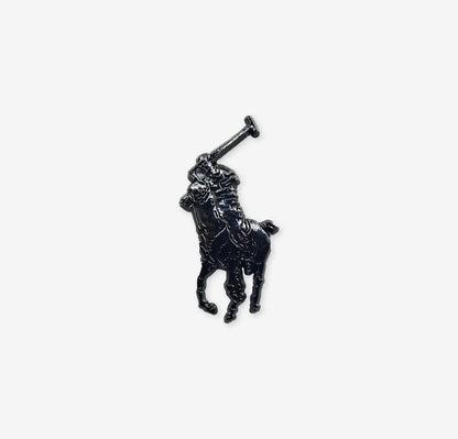 Black Polo  Horse