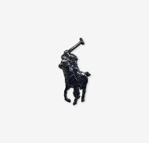 Black Polo Horse