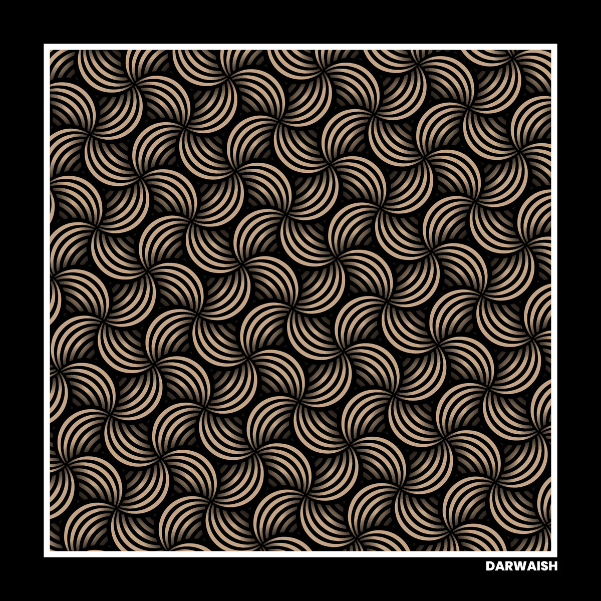 Obsidian Flow- Premium Silk Pocket Square