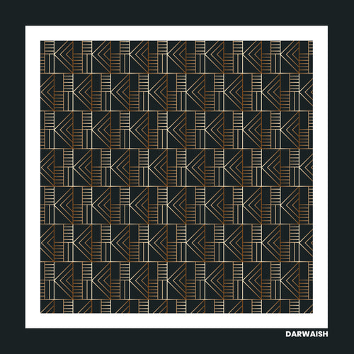 Bronze Matrix- Premium Silk Pocket Square