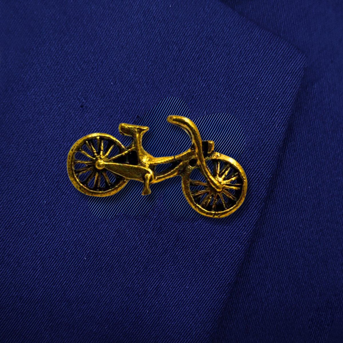 Cycle Lapel Pin