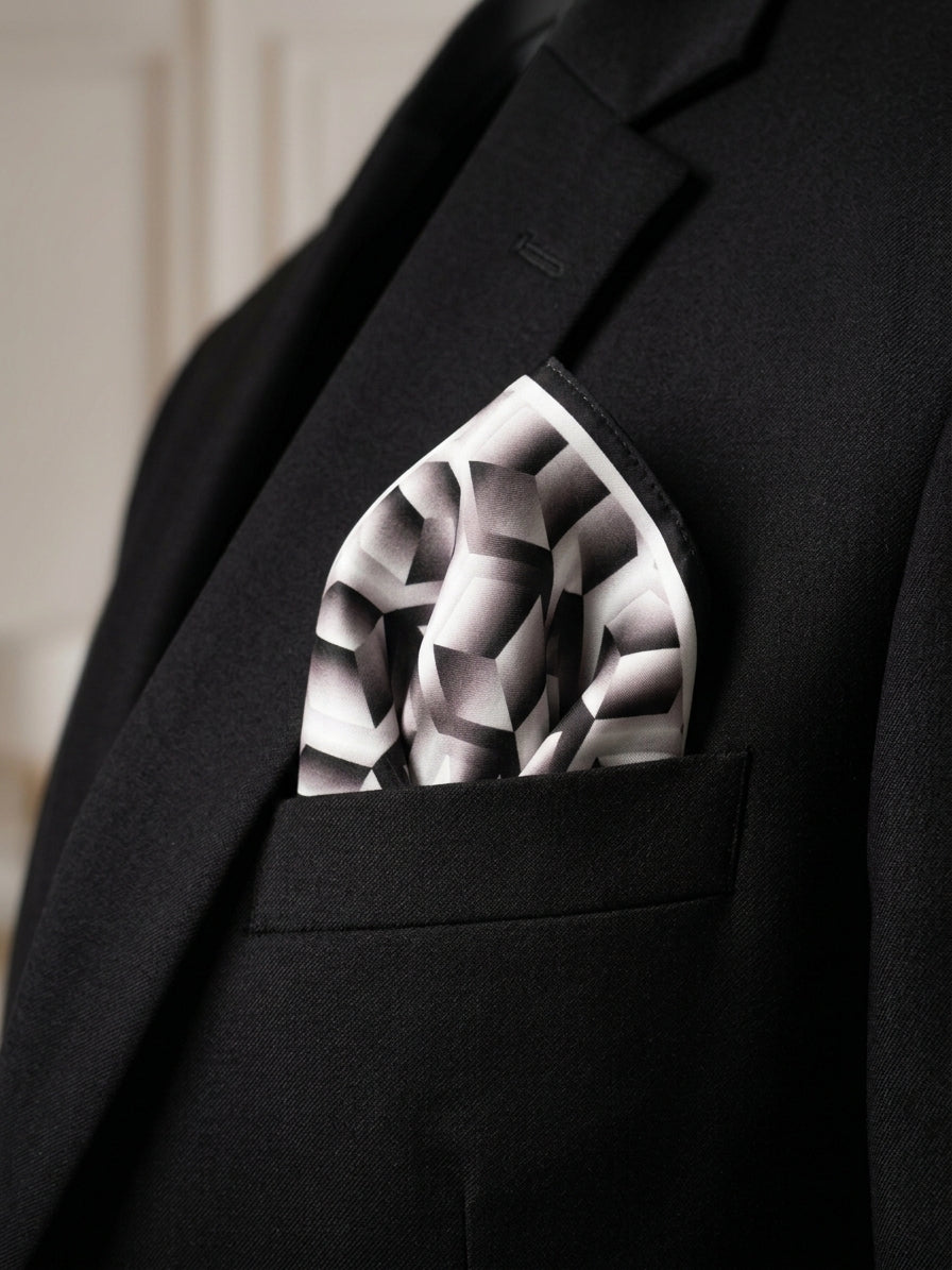 Savanna Gaze-Premium Silk Pocket Square