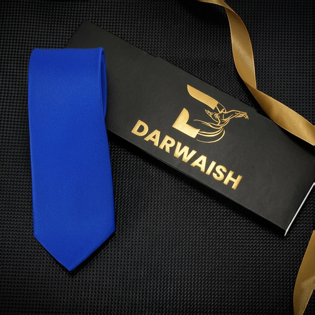 Shine Blue Tie