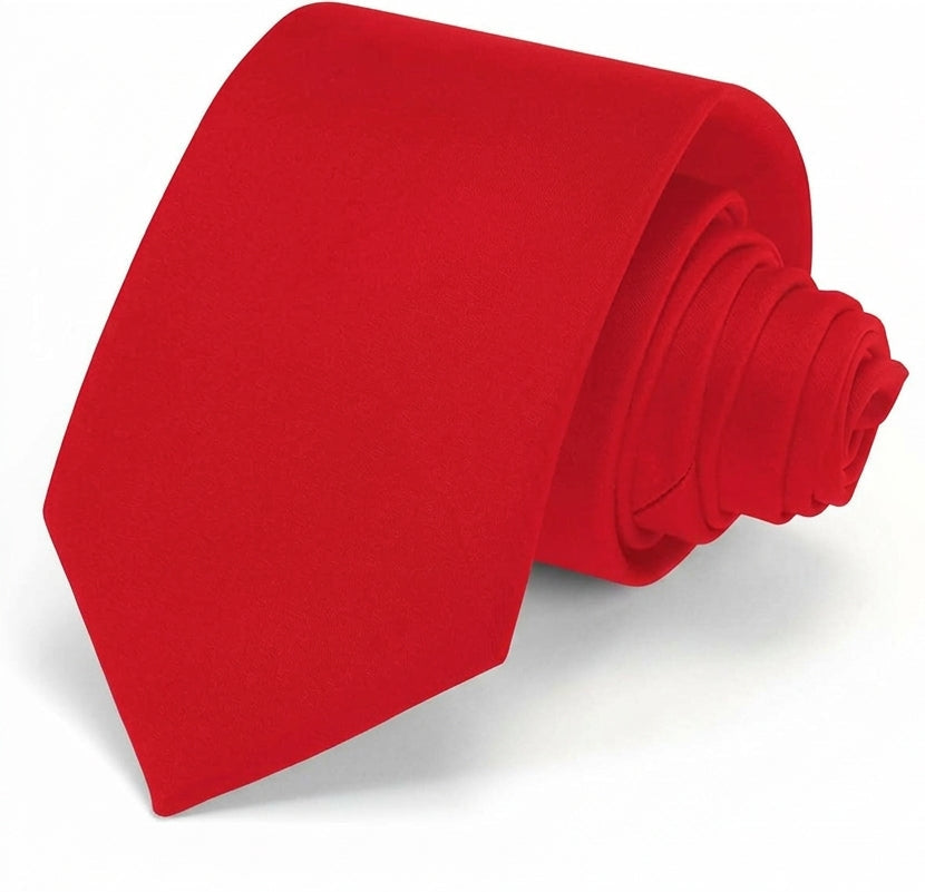 Apple Red Tie