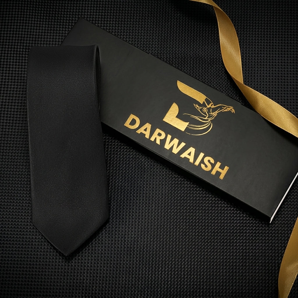 Charcoal Black Tie