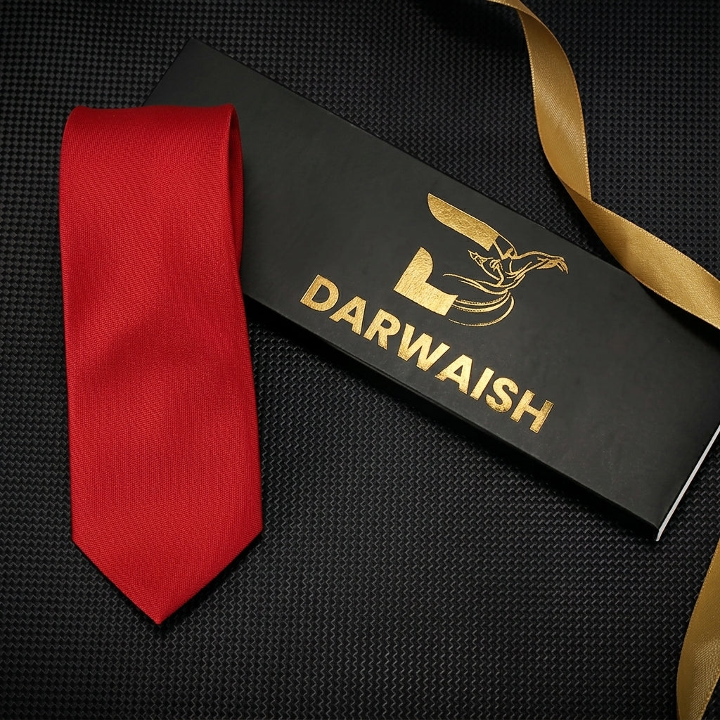 Apple Red Tie