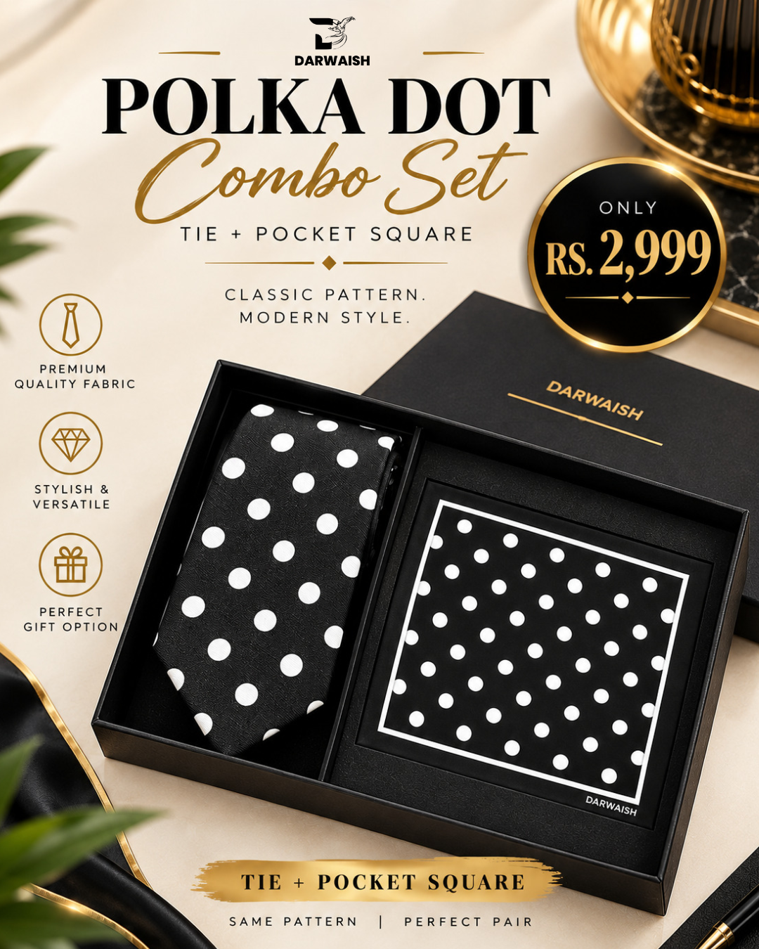 Polka Dot combo set