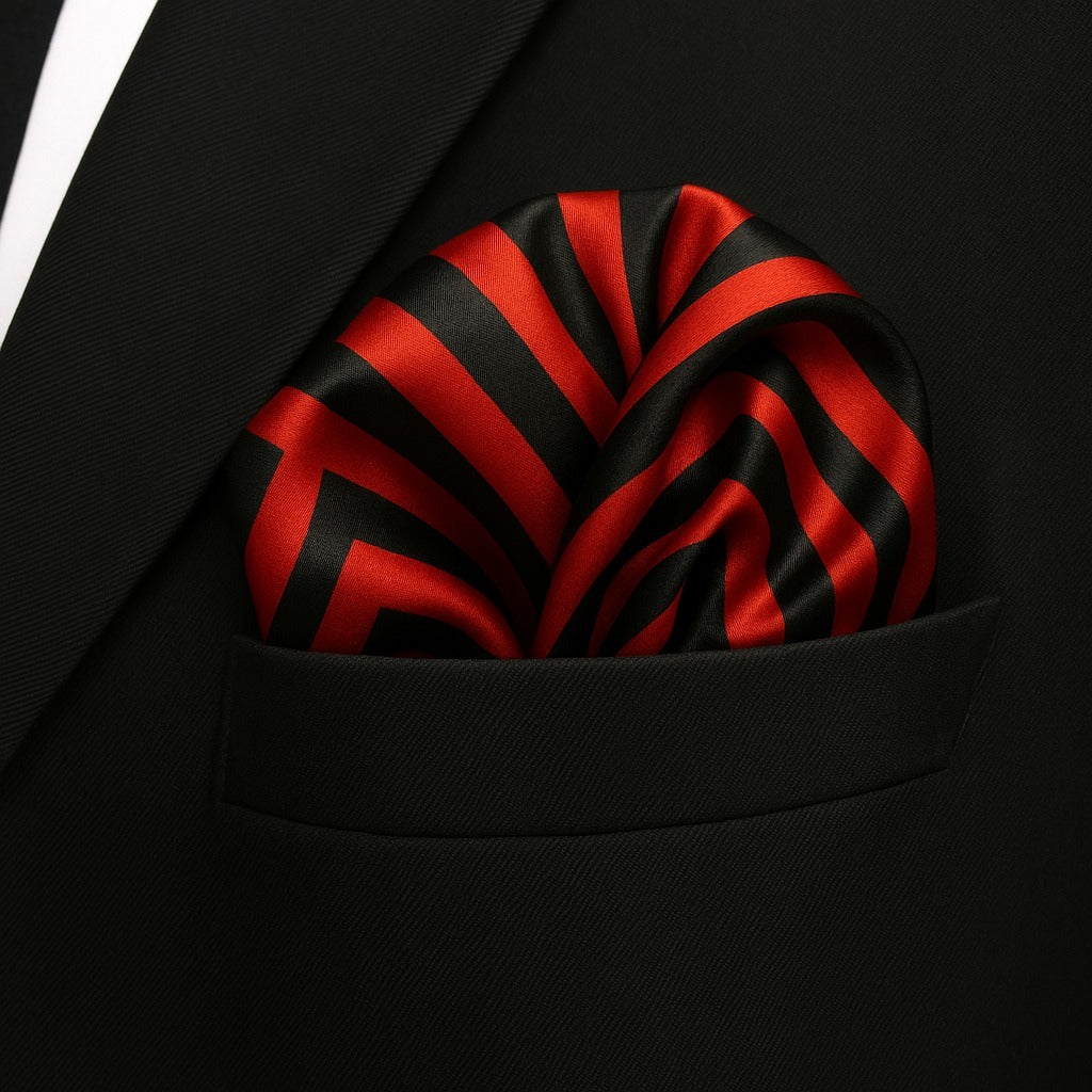 Red & Black Lining
