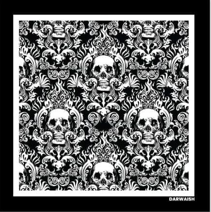 Memento Mori- Premium Silk Pocket Square